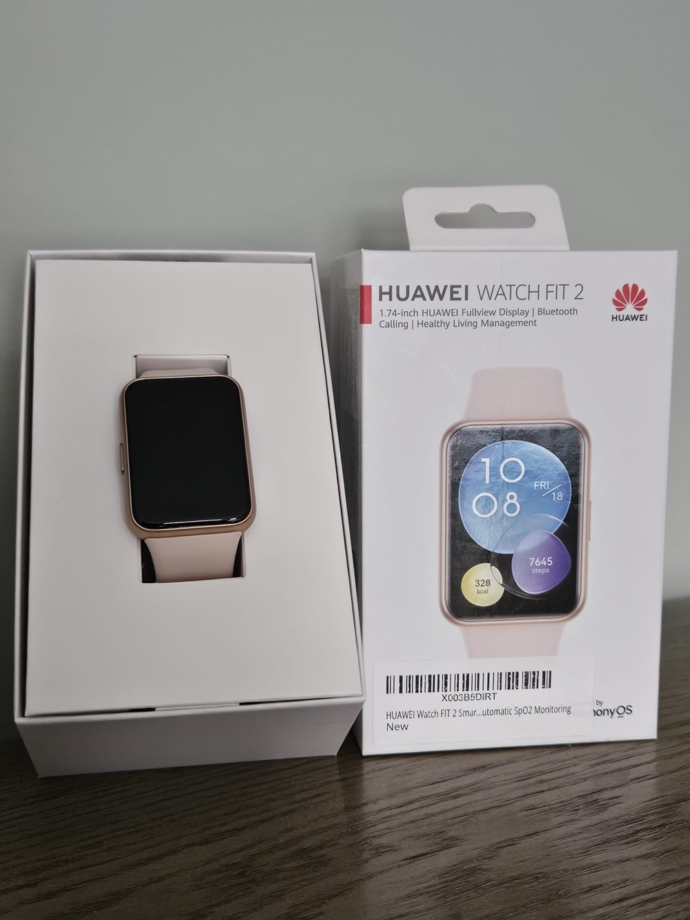 Huawei Pink Smartwatch with FullView Display